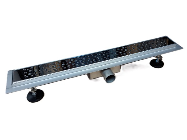 Kanaleta tuš z PERFORIRANIM VZORCEM, dimenzij: 800(d)x70(š)x70(v)mm INOX