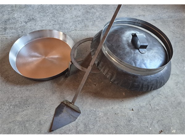 Tradicionalni Bosanski SAČ, POD PEKO, IZPOD PEKE, z INOX pekačem. Velikost 550mm  Družinska izvedba! *****