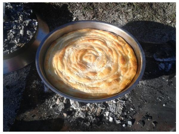 Tradicionalni Bosanski SAČ, POD PEKO, IZPOD PEKE, z INOX pekačem. Velikost 550mm  Družinska izvedba! *****